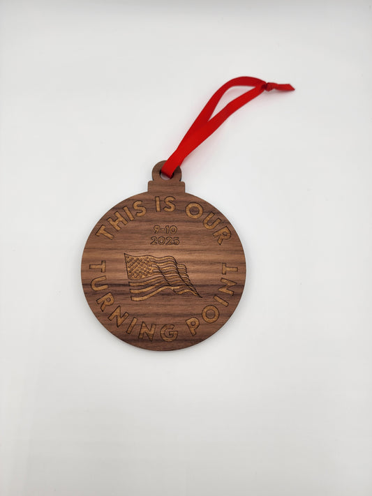 This Is Our Turning Point Christmas Ornament
